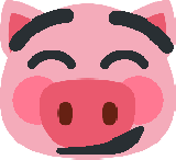 Pig blushing